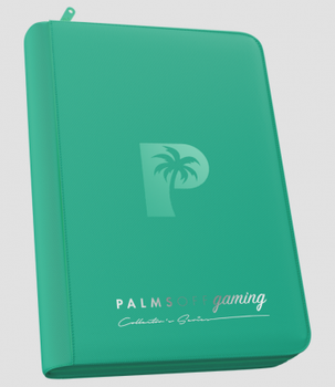 Collector's Series 12 Pocket Zip Binder - Turquoise