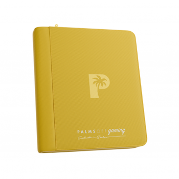 4 Pocket TOP LOADER Zip Binder - Yellow