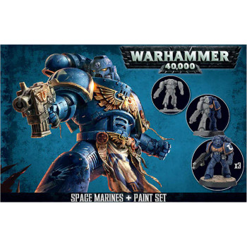 60-11 Sapce Marines + Paint Set
