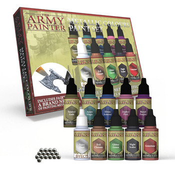 Army Painter: Warpaints - Metallic Colours Paint Set Army Painter: Warpaints - Metallic Colours Paint Set