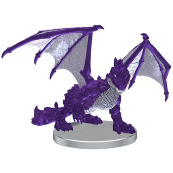 D&D IotR: Fizbans treasury of dragons - Amethyst Dragon Wyrmling Promo Box