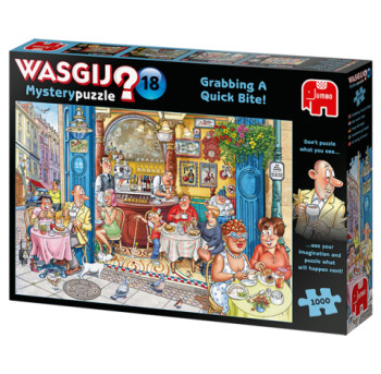 Wasgij Mystery #18: Grabbing a Quick Bite