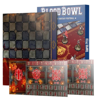 202-39 Blood Bowl: Vampire Team Pitch & Dugouts 2023