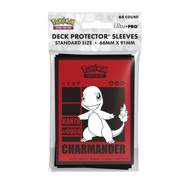 Charmander 65ct Deck Protector Sleeves