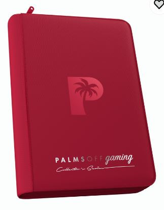 4 Pocket Zip Binder - RED