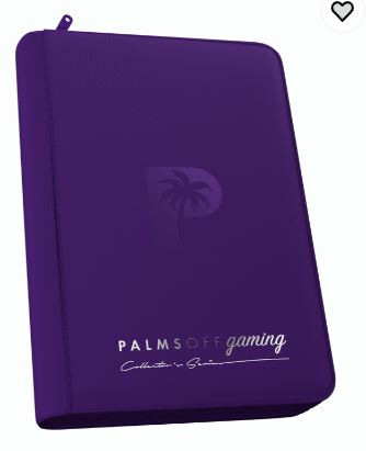 4 Pocket Zip Binder - PURPLE