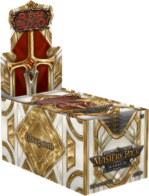 Mastery Pack Warrior Display