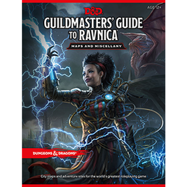 Dungeons & Dragons: Guildmasters Guide to Ravnica Maps & Miscellany