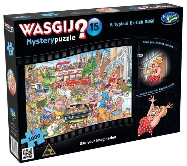 Wasgij? #15 Mystery Puzzle 1000pc - Typical British BBQ