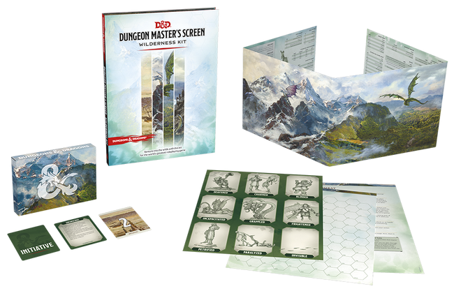 Dungeon Masters Screen: Wilderness Kit