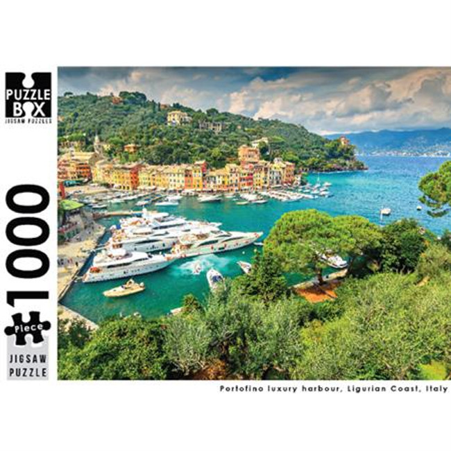 Puzzle Master 1000pc: Portofino Harbour