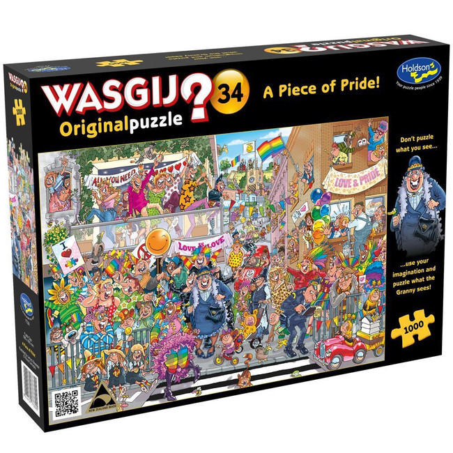 Wasgij? #34 Original Puzzle 1000pc - Piece of Pride
