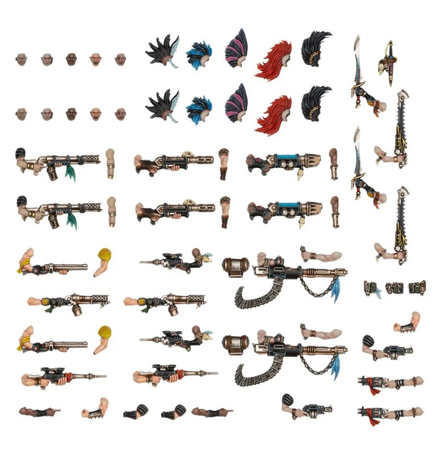 300-74 Necromunda: Escher Weapons & Upgrades