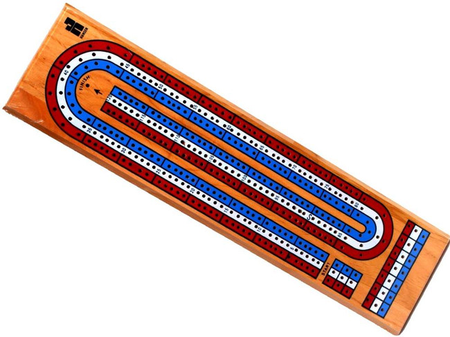 Cribbage: 3 Track Colour Board