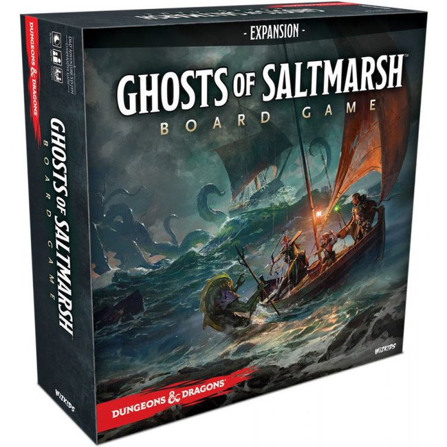 D&D Ghosts of Saltmarsh Boardgame Expansion