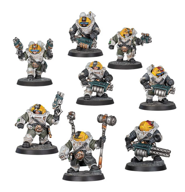 301-01 Necromunda: Ironhead Squat Prospectors 2022