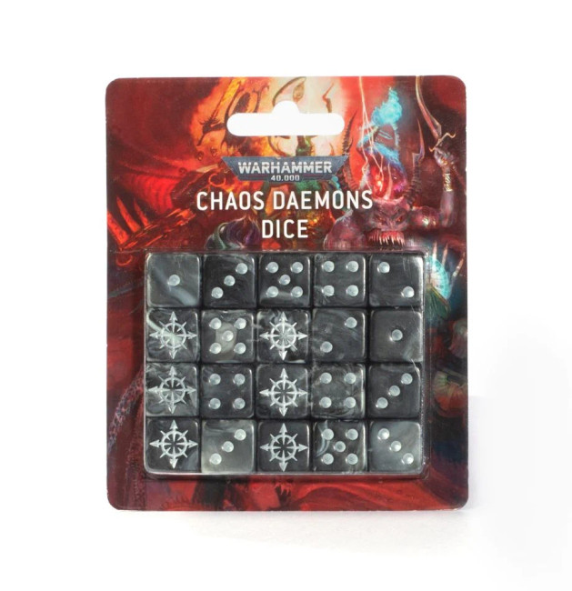 97-52 WH40K: Chaos Daemons Dice Set 2022