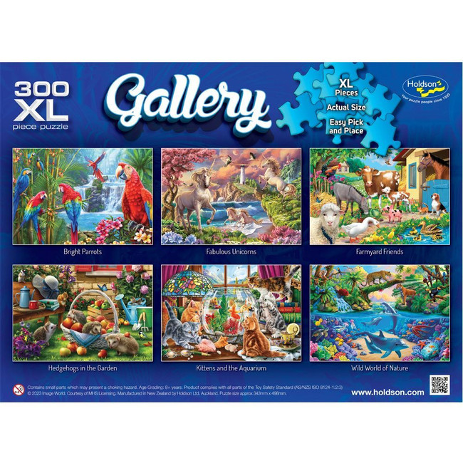 Gallery Series 9 300pc XL (Wild World of Nature)