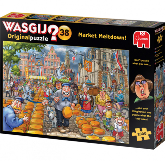 Wasgij Original #38:  Market Meltdown
