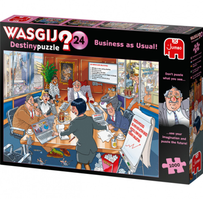 Wasgij Destiny #24: Business Usual