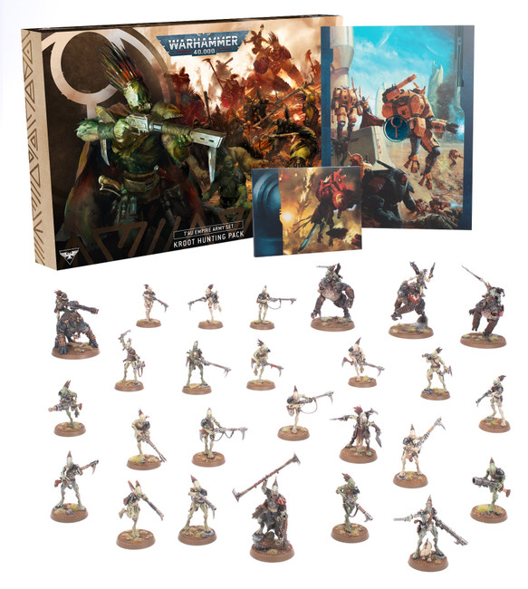 56-66 T'AU Empire Army Set : Kroot Hunting Pack 2024