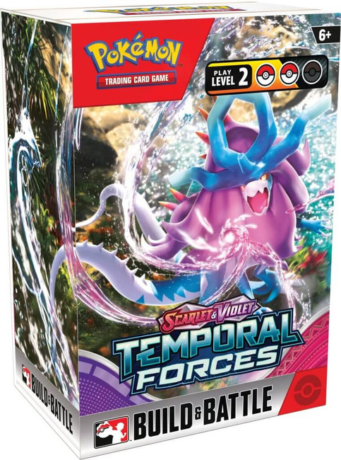 POKÉMON TCG: SV5 Temporal Forces Build & Battle Box