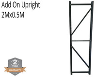 Matt Black - Upright Frame 200x50cms Matt Black - Upright Frame 200x50cms
