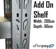Add On Shelf 2.0M  (W) x 0.6M (D) 