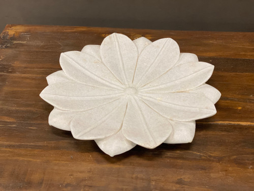 Marble Lotus plate - 38cm