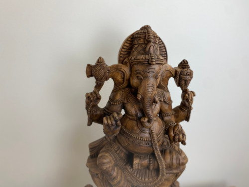 Ganesha Carved Statue 2