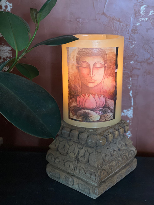 Lord Buddha Candle