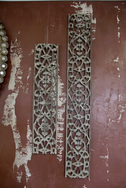 Vintage carved panel- long