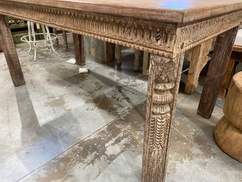 Vintage Carving Dining Table - 10 seater