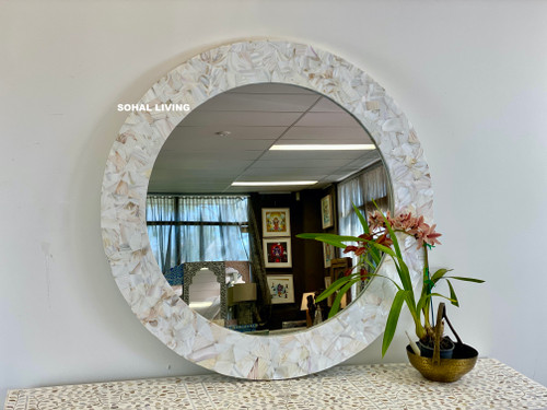 Complete Mother of Pearl Inlay Mirror - 100cm