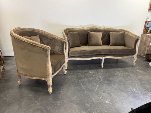 French Provincial Sofa Set 