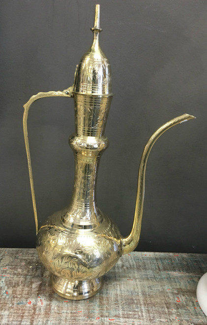 Brass Surahi jug - large