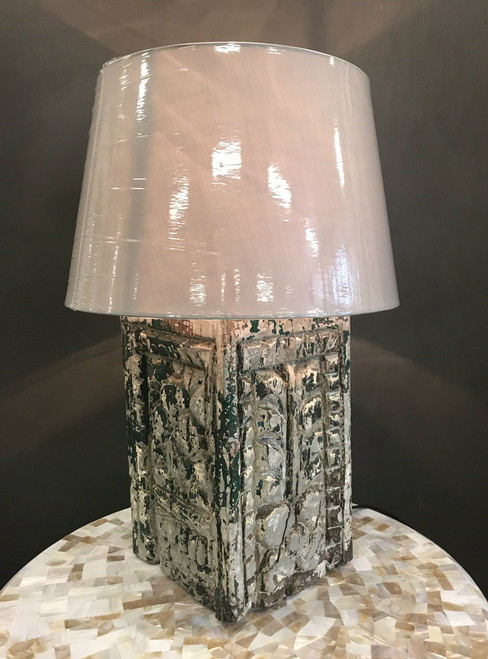 Vintage Column Table lamp-5