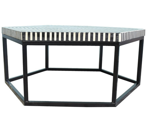 Bone Inlay Coffee table -107cm