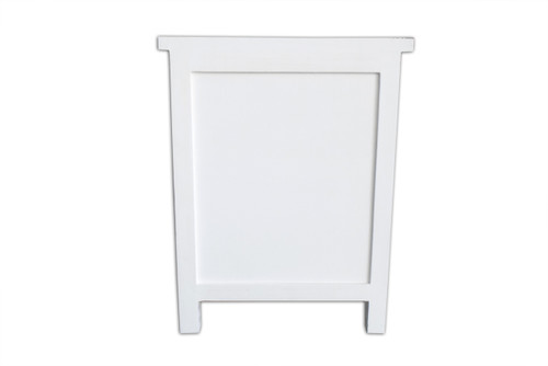 Mother of Pearl Inlay bedside - White