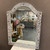 Glass Inlay Mirror - White