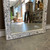 Glass Inlay Mirror - White