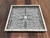 Bone Inlay Square Tray - Grey 44cm