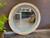 Hand Carved Round Mirror - large