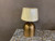 Brass Table Lamp with Shade