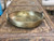 Vintage Brass Bowl with Rings