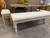 Wooden Bench with Leatherite Cushion