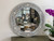 Mother of Pearl Inlay floral mirror-75cm