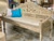 Hand Carved Indian Bench/narrow daybed