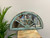 Vintage Blue Window Mirror 