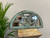 Vintage Blue Window Mirror 